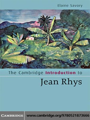 cover image of The Cambridge Introduction to Jean Rhys